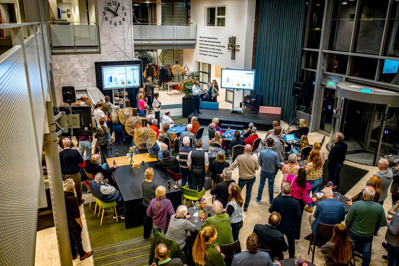 verkiezingsavond Aa en Hunze 2